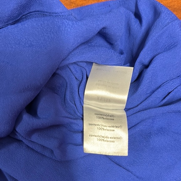 NWT WeWoreWhat Ronnie Dress Royal Blue Bodycon Ruched Form-Fitting Mini Dress XS - Picture 10 of 10